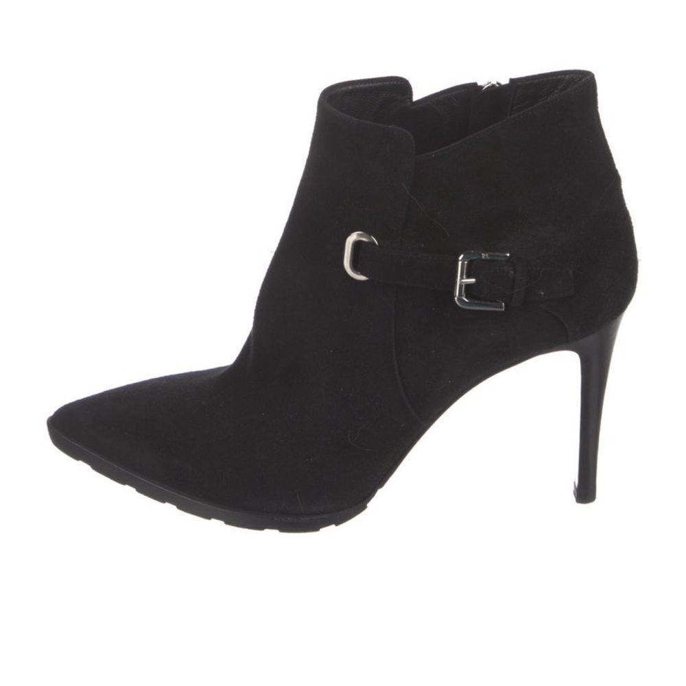Ralph Lauren Suede Heeled Boots - Picture 1 of 4
